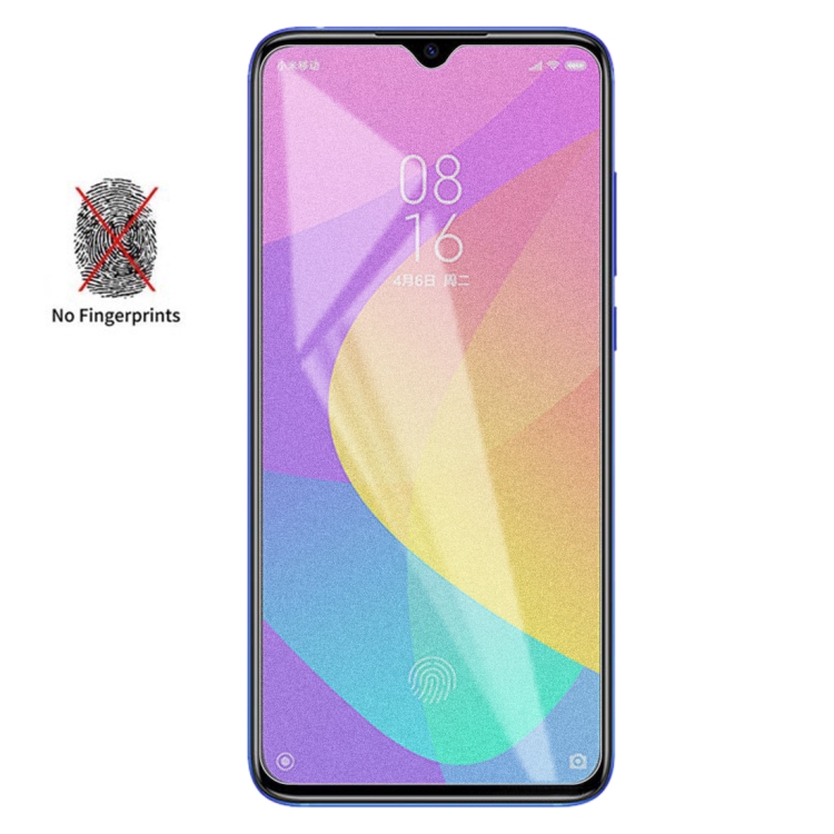 

Non-Full Matte Frosted Tempered Glass Film for Xiaomi Mi CC9 / Mi A3 Lite / Mi 9