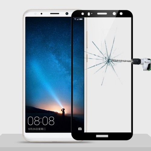 

MOFi for Huawei Maimang 6 / Mate 10 Lite 9H Hardness 2.5D Explosion-proof Full Screen Tempered Glass Screen Film(Black)