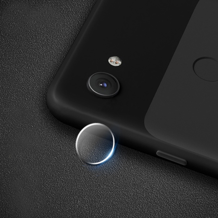 

0.3mm 2.5D Transparent Rear Camera Lens Protector Tempered Glass Film for Google Pixel 3a