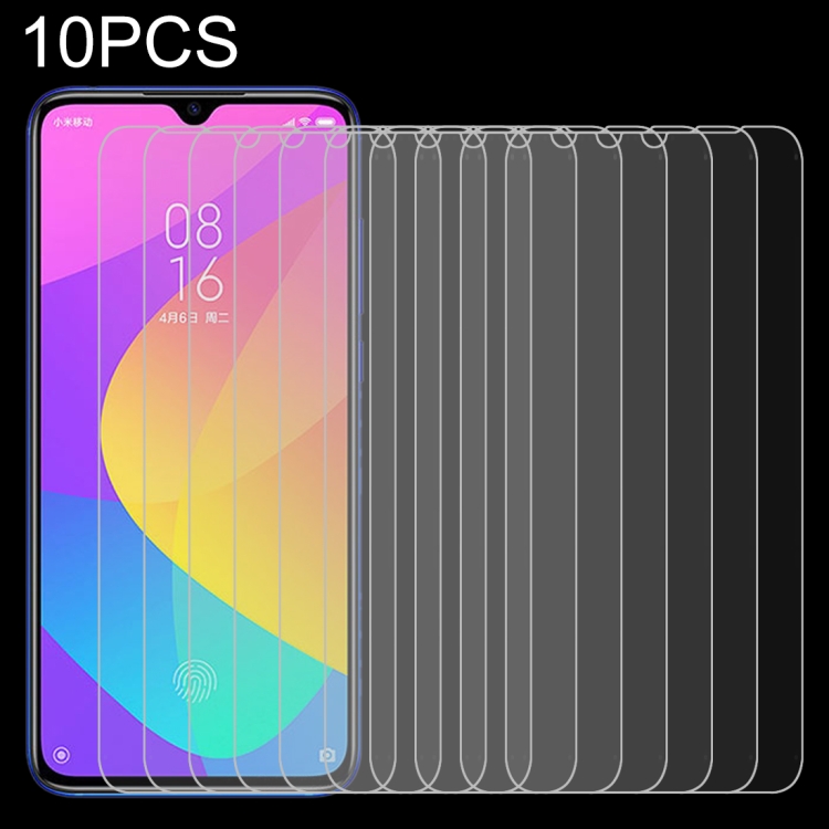 

10 PCS 0.26mm 9H 2.5D Tempered Glass Film for Xiaomi Mi CC9