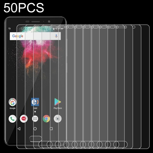 

50 PCS 0.26mm 9H 2.5D Tempered Glass Film for Own Smart 8, No Retail Package