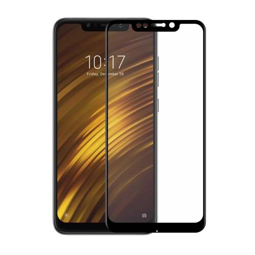 

ENKAY Hat-Prince 0.26mm 9H 6D Curved Full Screen Tempered Glass Film for Xiaomi Pocophone F1 (Black)