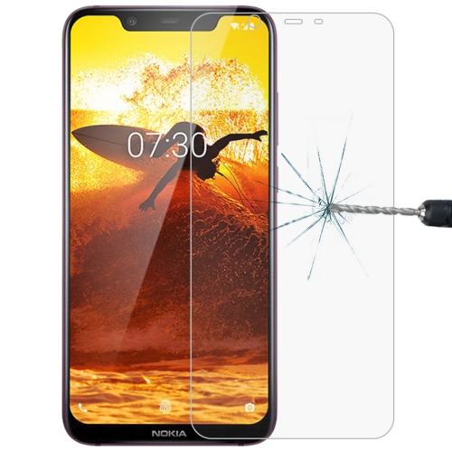 

0.26mm 9H 2.5D Explosion-proof Tempered Glass Film for Nokia 8.1