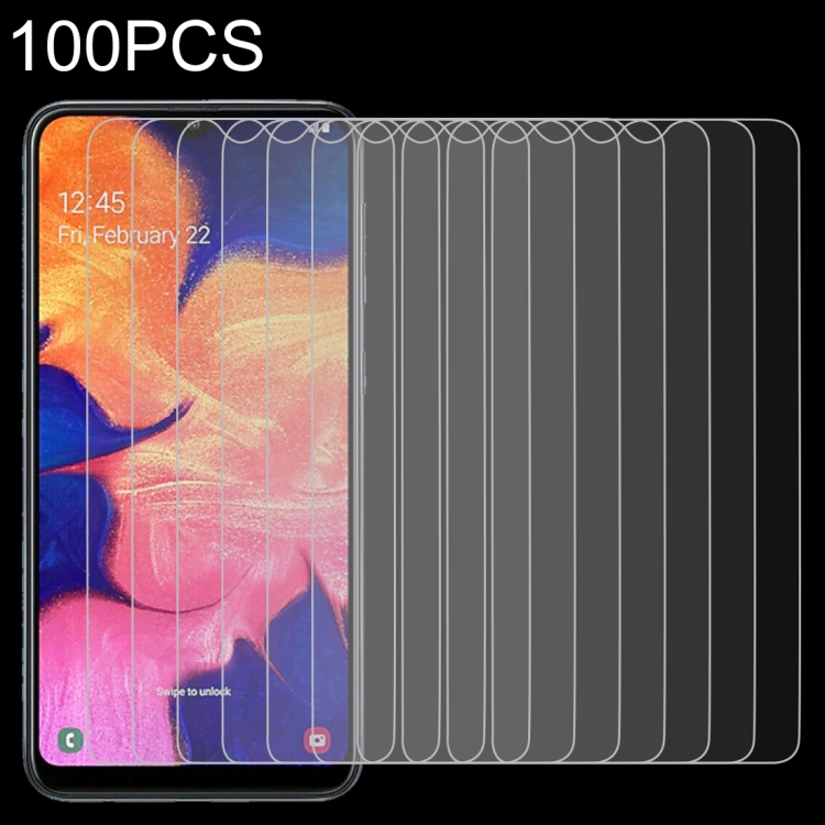 

100 PCS 0.26mm 9H 2.5D Tempered Glass Film for Galaxy A10 / M10