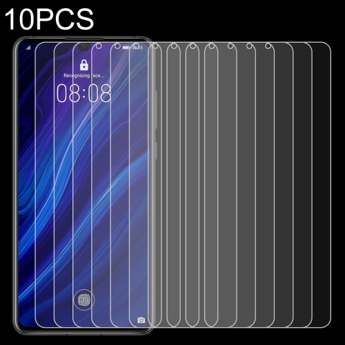 

10 PCS 0.26mm 9H 2.5D Tempered Glass Film for Huawei P30