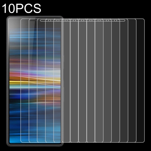 

10 PCS 0.26mm 9H 2.5D Tempered Glass Film for Sony Xperia 10