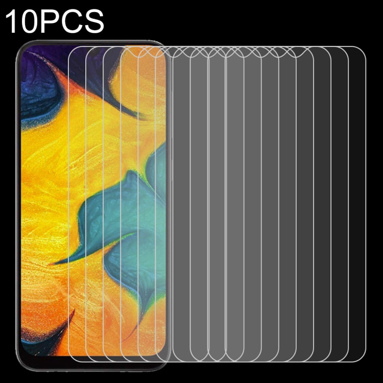 

10 PCS 0.26mm 9H 2.5D Tempered Glass Film for Galaxy A30