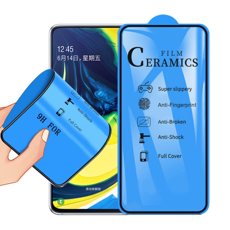 

2.5D Full Glue Full Cover Ceramics Film for Galaxy A80 / A90