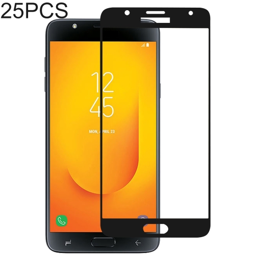 

25 PCS Full Glue Full Cover Screen Protector Tempered Glass film for Galaxy J7 Duo