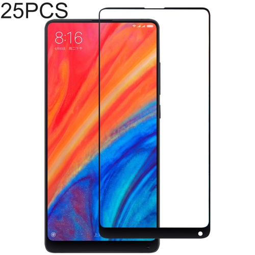 

25 PCS Full Glue Full Cover Screen Protector Tempered Glass film for Xiaomi Mi Mix 2 & 2S