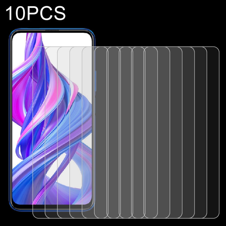 

For Huawei Honor 9X 10 PCS 0.26mm 9H 2.5D Tempered Glass Film