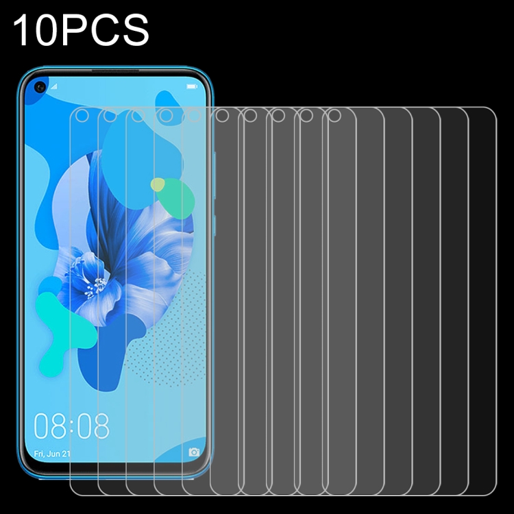 

For Huawei P20 Lite 10 PCS 0.26mm 9H 2.5D Tempered Glass Film