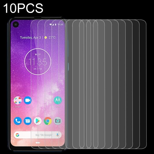 

10 PCS 0.26mm 9H 2.5D Tempered Glass Film for Motorola One Vision