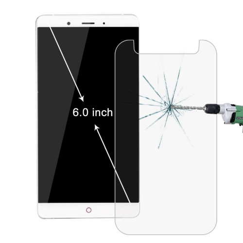 

6.0 inch Mobile Phone 0.26mm 9H Surface Hardness 2.5D Explosion-proof Tempered Glass Screen Protector Film