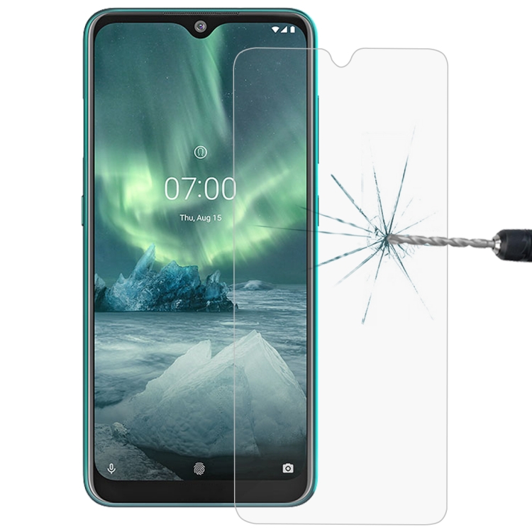 

For Nokia 7.2 2.5D Non-Full Screen Tempered Glass Film
