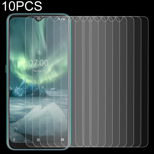 

10 PCS For Nokia 7.2 2.5D Non-Full Screen Tempered Glass Film