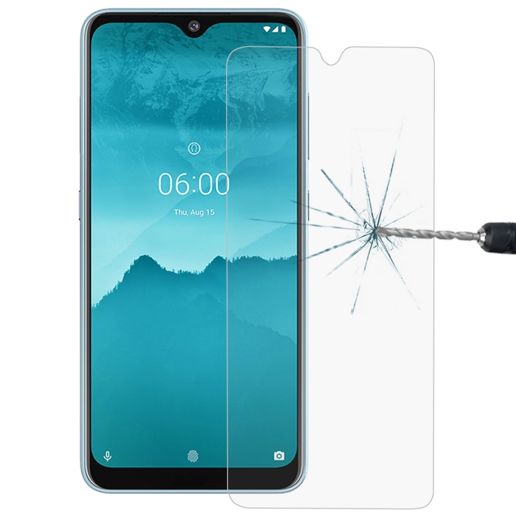 

For Nokia 6.2 2.5D Non-Full Screen Tempered Glass Film