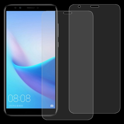 

2 PCS 0.26mm 9H 2.5D Tempered Glass Film for Huawei Enjoy 8 / Honor 7C