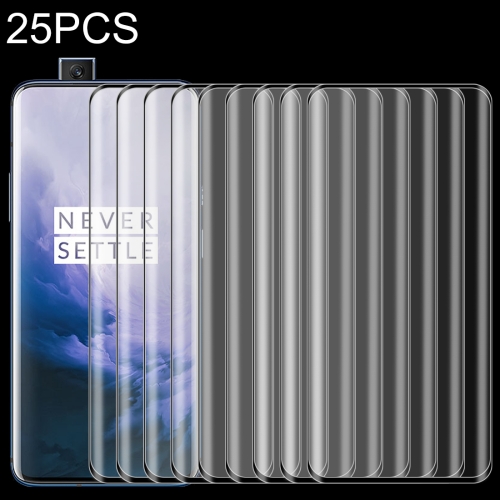 

25 PCS 9H Full Screen Curved Edge Tempered Glass Film for OnePlus 7 Pro