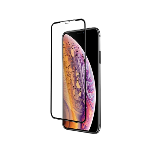 

Hoco 0.33mm 2.5D Seconds Paste Full Screen Silk Screen HD Tempered Glass Protective Film for iPhone XS MAX(Black)