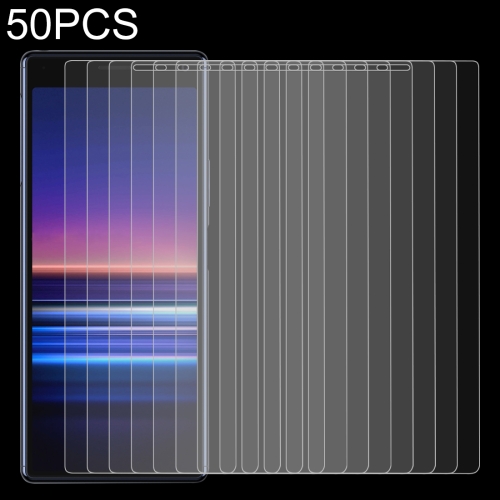 

50 PCS 0.26mm 9H 2.5D Tempered Glass Film for Sony Xperia 20