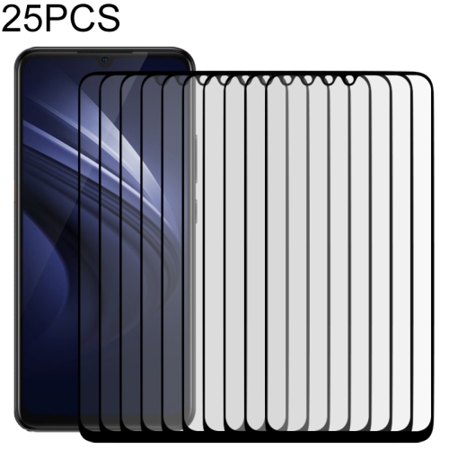 

25 PCS Full Cover ScreenProtector Tempered Glass Film for Vivo IQoo Neo