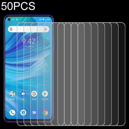 

50 PCS 0.26mm 9H 2.5D Tempered Glass Film for UMIDIGI F2