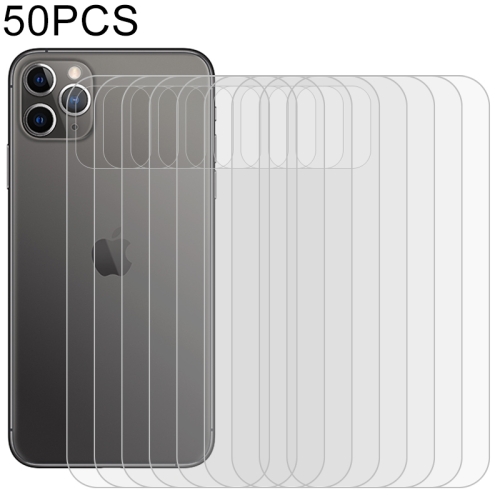 

50 PCS For iPhone 11 Pro Soft Hydrogel Film Full Cover Back Protector