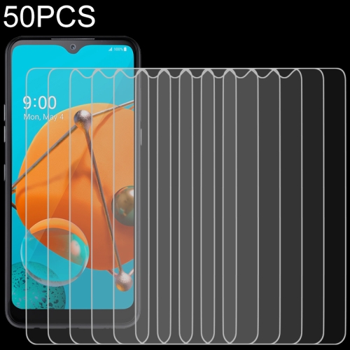 

50 PCS For LG K51 0.26mm 9H 2.5D Explosion-proof Tempered Glass Screen Film