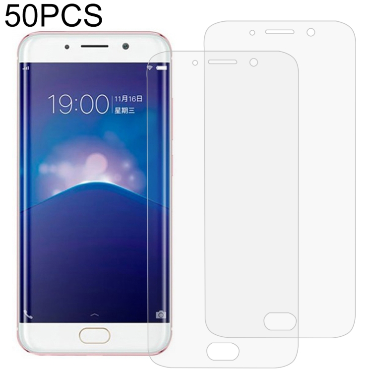 

50 PCS 3D Curved Full Cover Soft PET Film Screen Protector for Vivo Xplay6