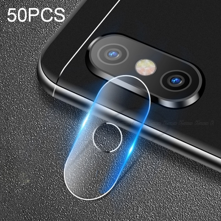 

50 PCS Soft Fiber Back Camera Lens Film for Xiaomi Mi A2 Lite