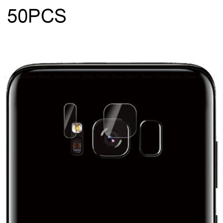 

50 PCS Soft Fiber Back Camera Lens Film for Galaxy S8