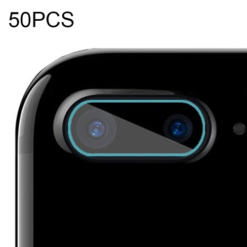 

50 PCS Soft Fiber Back Camera Lens Film for iPhone 8 Plus