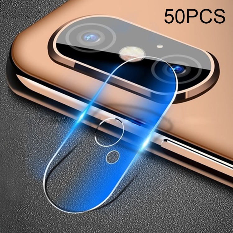 

50 PCS Soft Fiber Back Camera Lens Film for iPhone X / XS