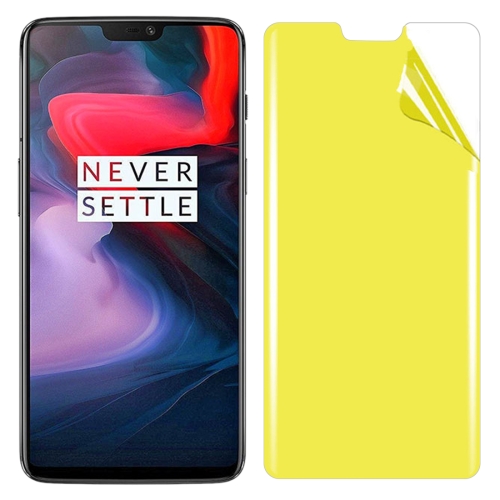 

For OnePlus 6 Soft TPU Full Coverage Front Screen Protector