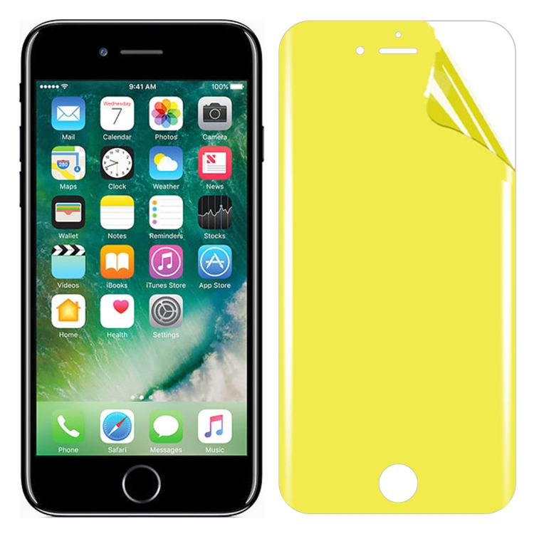 

For iPhone SE 2020 / 8 / 7 Soft TPU Full Coverage Front Screen Protector