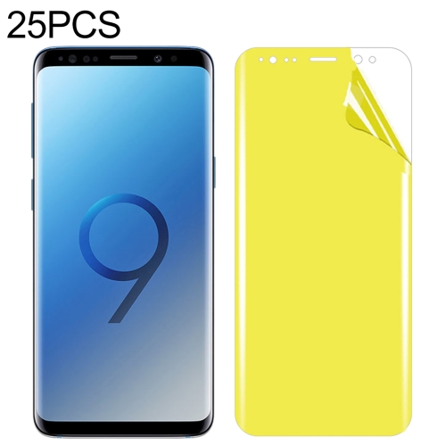

25 PCS For Galaxy S9 Soft TPU Full Coverage Front Screen Protector