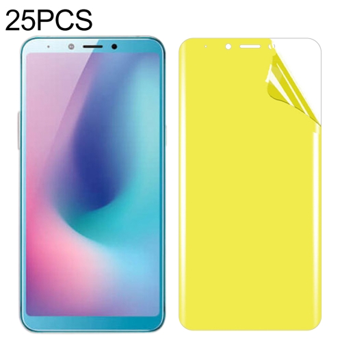 

25 PCS For Galaxy A6s Soft TPU Full Coverage Front Screen Protector