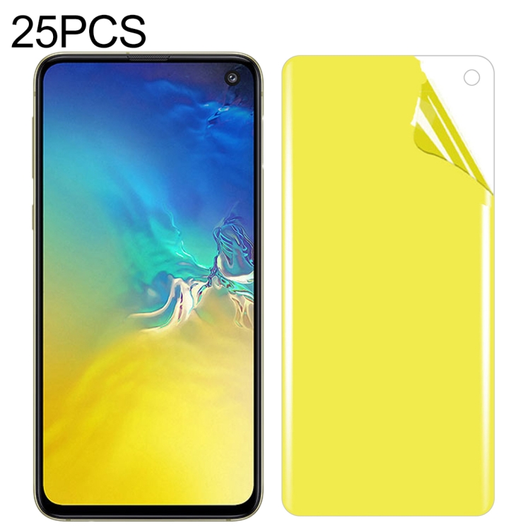 

25 PCS For Galaxy S10e Soft TPU Full Coverage Front Screen Protector