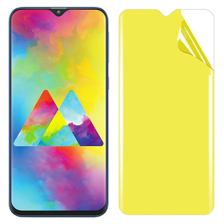 

For Galaxy M20 / A10 Soft TPU Full Coverage Front Screen Protector