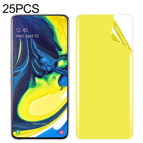 

25 PCS For Galaxy A80 / A90 Soft TPU Full Coverage Front Screen Protector