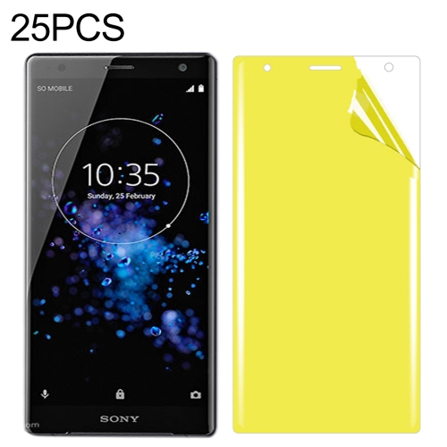 

25 PCS For Sony Xperia XZ2 Soft TPU Full Coverage Front Screen Protector