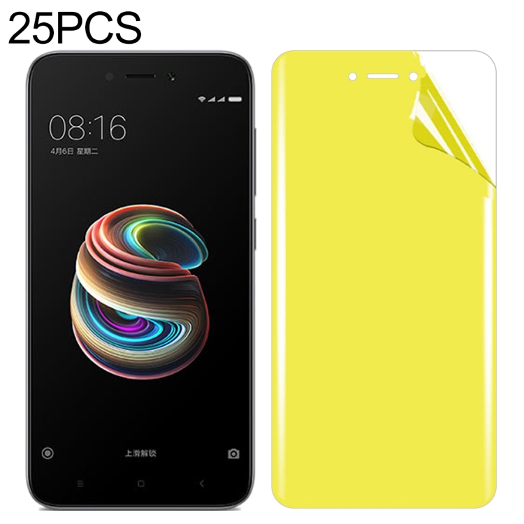 

25 PCS For Xiaomi Redmi 5A / Go Soft TPU Full Coverage Front Screen Protector