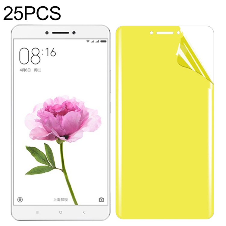 

25 PCS For Xiaomi Mi Max Soft TPU Full Coverage Front Screen Protector