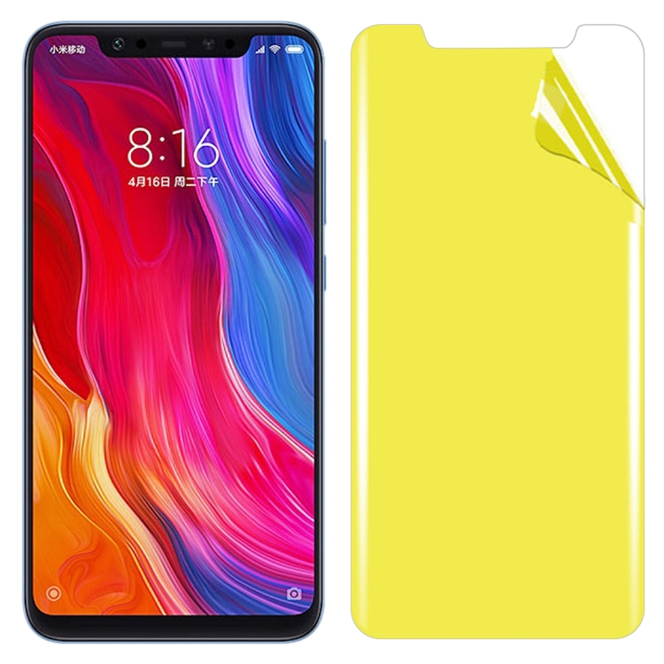 

For Xiaomi Mi 8 Soft TPU Full Coverage Front Screen Protector
