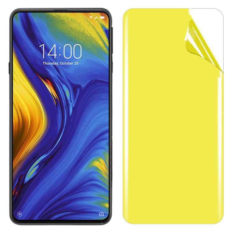 

For Xiaomi Mi Mix 3 Soft TPU Full Coverage Front Screen Protector