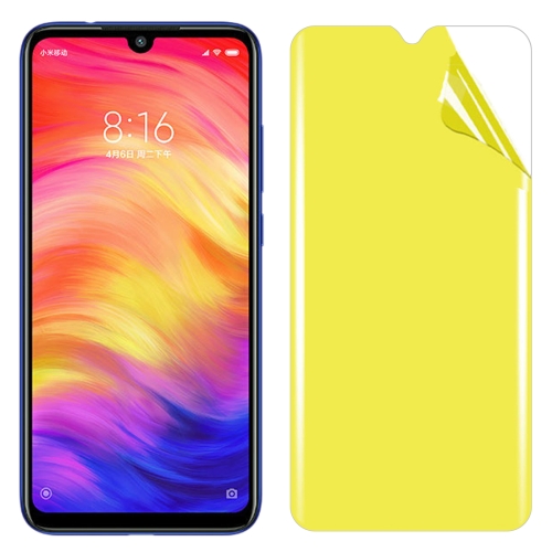 

For Xiaomi Redmi Note 7 / Redmi Note 7 Pro Soft TPU Full Coverage Front Screen Protector