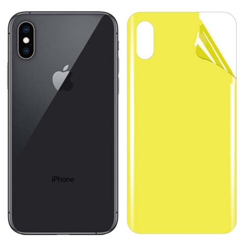 

For iPhone XS Max Soft TPU Full Coverage Back Screen Protector
