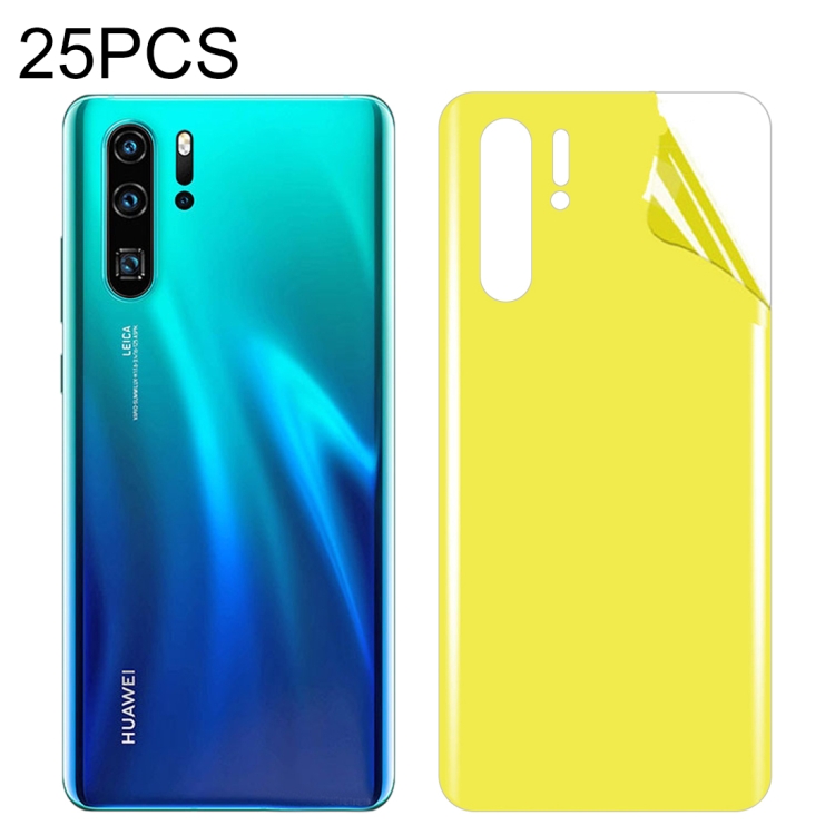 

25 PCS For Huawei P30 Pro Soft TPU Full Coverage Back Screen Protector