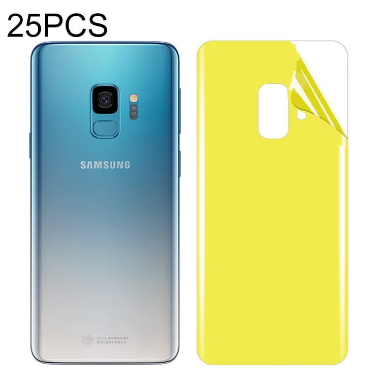 

25 PCS For Galaxy S9 Soft TPU Full Coverage Back Screen Protector